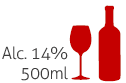 Rows-of-strawberries-Barbera-d-Asti-DOCG-Piancanelli-premium-italian-red-wine-Asti-Piedmont-Italy-14percent-500 ml