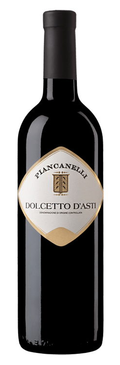 Dolcetto d Asti DOC, è un vino rosso secco tipico del Piemonte, colore rosso rubino, fresco fruttato con note ciliegia, si abbina a carni bianche, primi piatti, formaggi, alcuni pesci