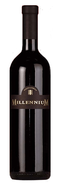 Millennium è un vino rosso di taglio, un blend tra uve Barbera e uve Cabernet Sauvignon, da accurata selezione. invecchia in barrique ed ulteriore maturazione in bottiglia